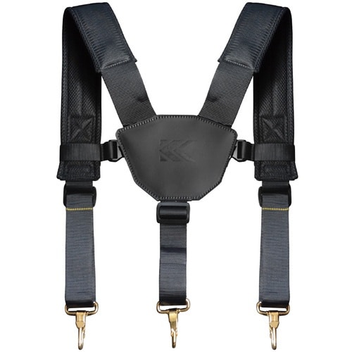 フジ矢 サスペンダーLサイズ(黒金)