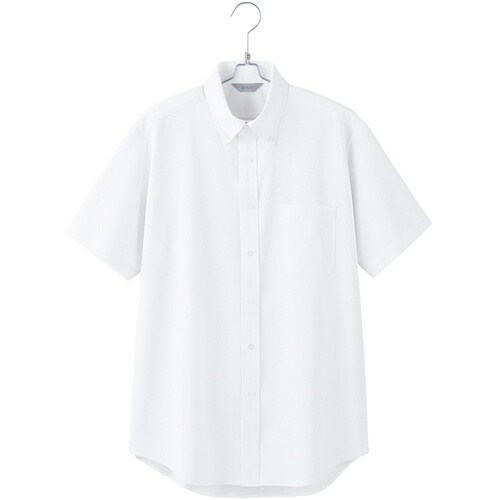 ピエ メンズ半袖ボタンダウンシャツAZ634160