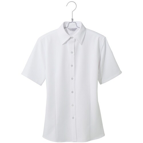 ピエ 半袖ブラウスHCB4100 ホワイト 15