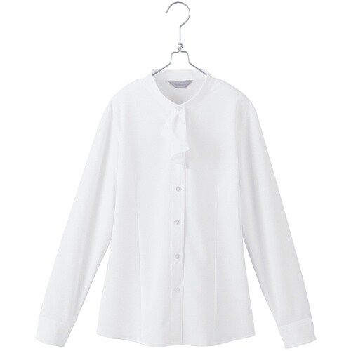 ピエ 長袖ブラウスHCB4121 ホワイト 5