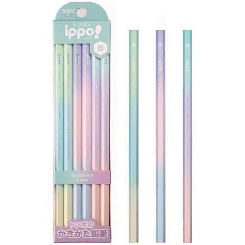 Tombow イッポ かきかたえんぴつ グラデーシ