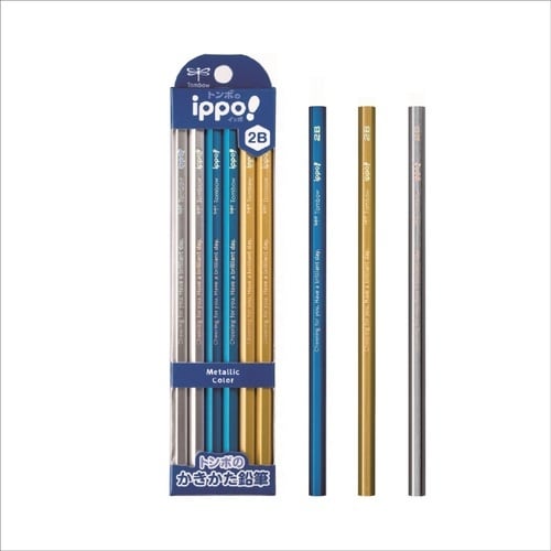 Tombow イッポ かきかたえんぴつ メタリック