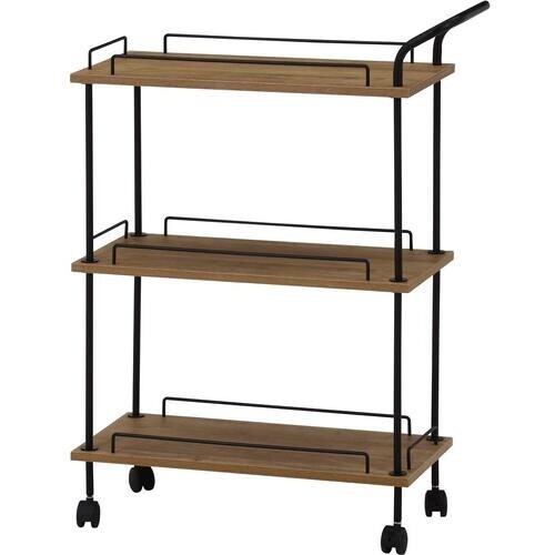 不二貿易 EZBOツイストロック キッチンカート