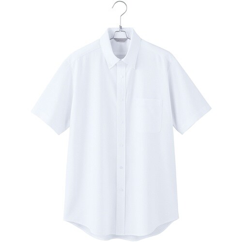 ピエ メンズ半袖ボタンダウンシャツAZ634060
