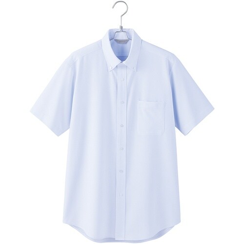 ピエ メンズ半袖ボタンダウンシャツAZ634060