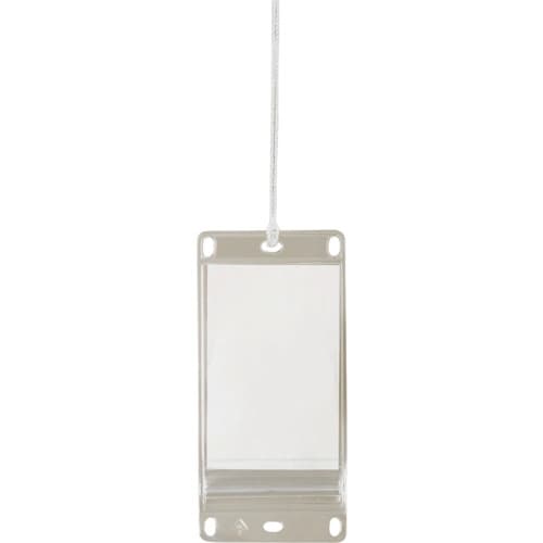 未来 カードエフ プラスチック製・線名札 透明・チ