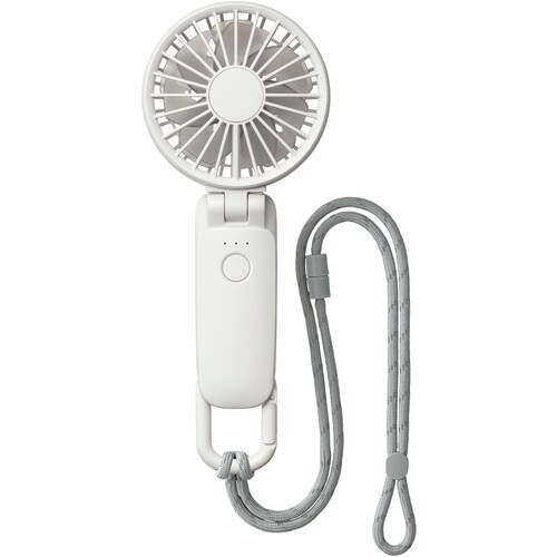 RHYTHM ハンディファン 首掛け・持つ・卓上の