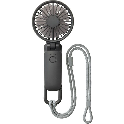 RHYTHM ハンディファン 首掛け・持つ・卓上の