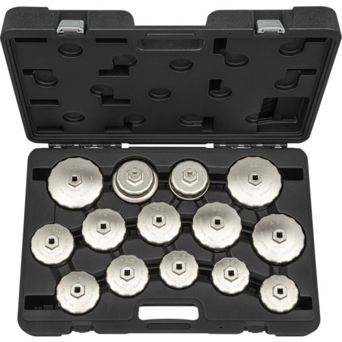 KTC カップ型オイルフィルタレンチセット[14コ
