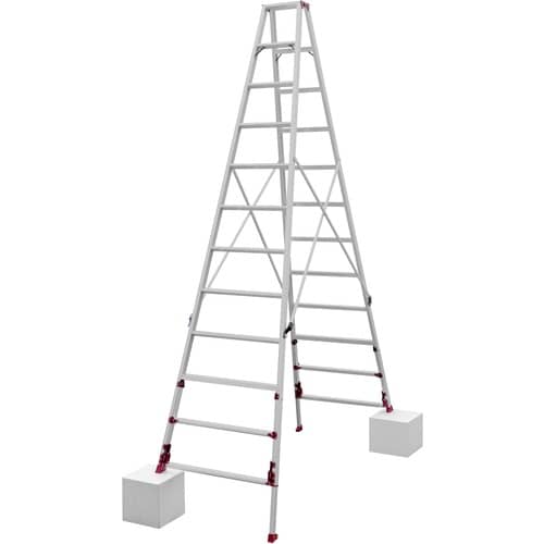 PiCa 上部操作式四脚アジャスト式専用脚立 SX