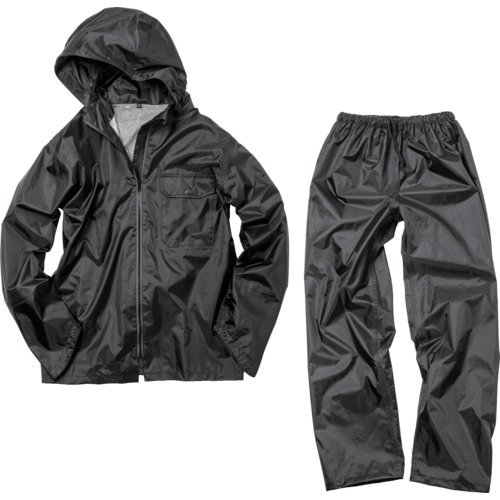 Makku いぶし銀レインスーツ2 ブラック 4L