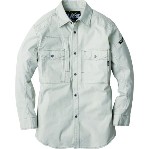 XEBEC 長袖シャツ2833−39−4L サンド