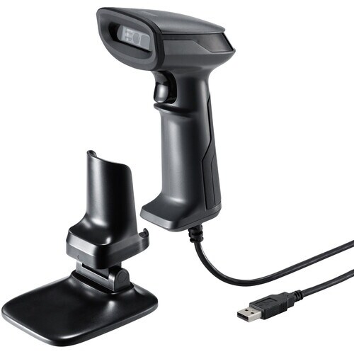 SANWA 2次元バーコードリーダー(スタンド付き