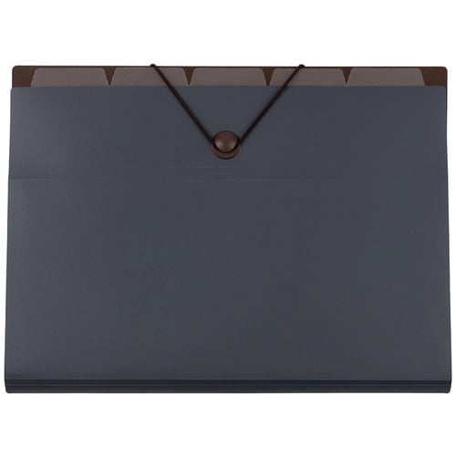 ナカバヤシ バッグインファイルA46ポケットダーク