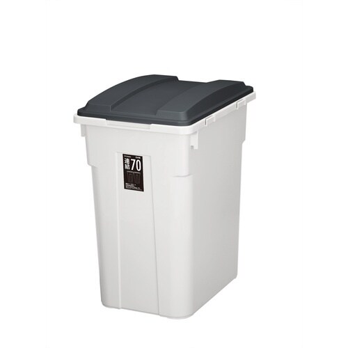 TONBO ゴミ箱 連結カラー分別ペール70 チャ