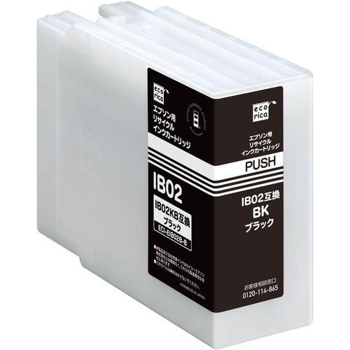 ecorica IB02KB互換リサイクルカートリ