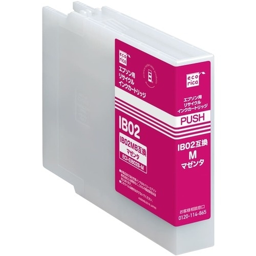 ecorica IB02MB互換リサイクルカートリ