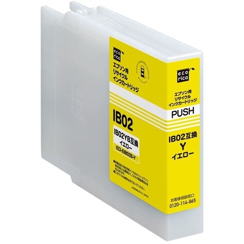 ecorica IB02YB互換リサイクルカートリ