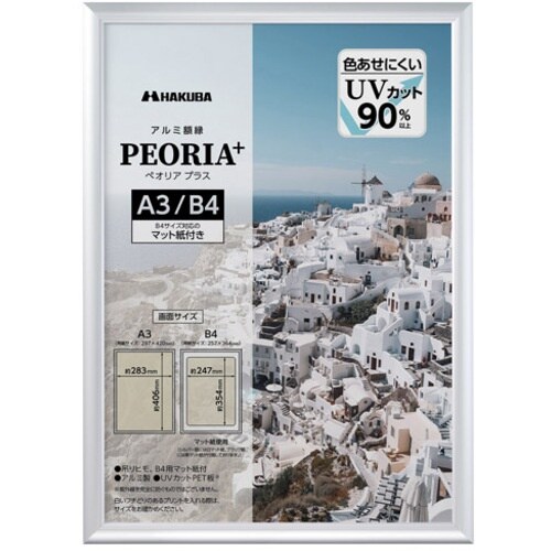 ハクバ 額縁 アルミ額 ペオリアプラス A3 SV