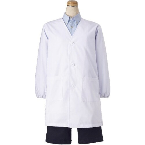 サンペックス シングル型/給食衣 ホワイト 07