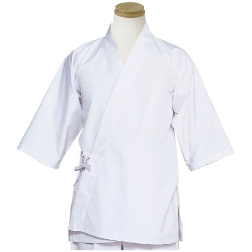 サンペックス ハッピ調理衣 ホワイト M