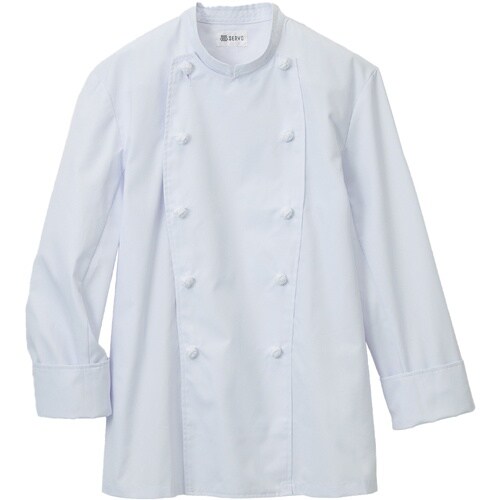 サンペックス 長袖コックコート ホワイト LL