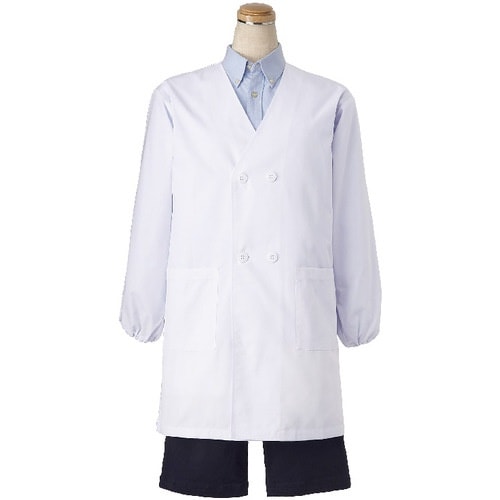 サンペックス ダブル型/給食衣 ホワイト 05