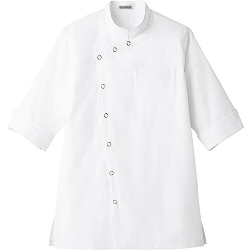 サンペックス 七分袖ショップコート ホワイト S