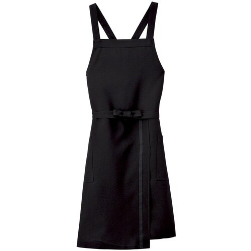 サンペックス 胸当てエプロン ブラック S