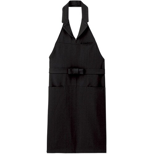 サンペックス 胸当てエプロン ブラック M