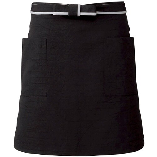 サンペックス ショート丈前掛け ブラック F