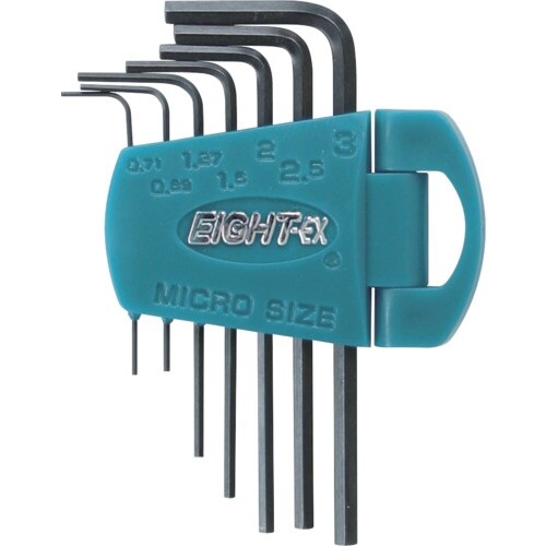 EIGHT 六角棒スパナ マイクロサイズ L型 7