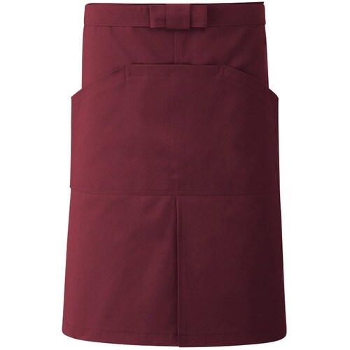 サンペックス ミドル丈エプロン ボルドー F