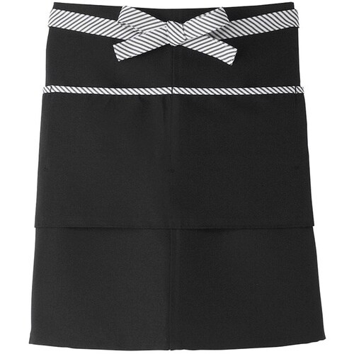 サンペックス ショート丈エプロン ブラック F