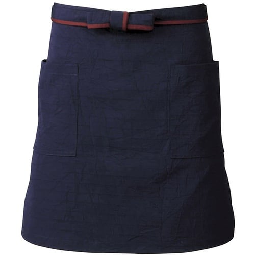 サンペックス ショート丈前掛け ネイビー F