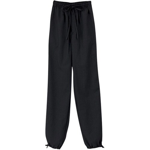 サンペックス 作務衣パンツ スミクロ L