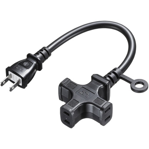 SANWA タップ 電源延長コード(3個口)