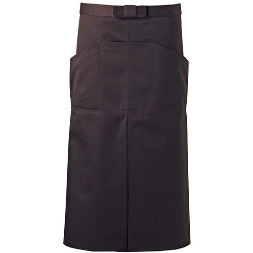 サンペックス ロング丈エプロン ブラウン S