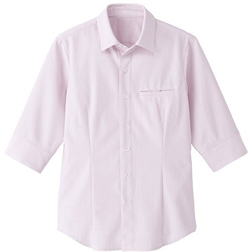 サンペックス 七分袖シャツ ピンク LL