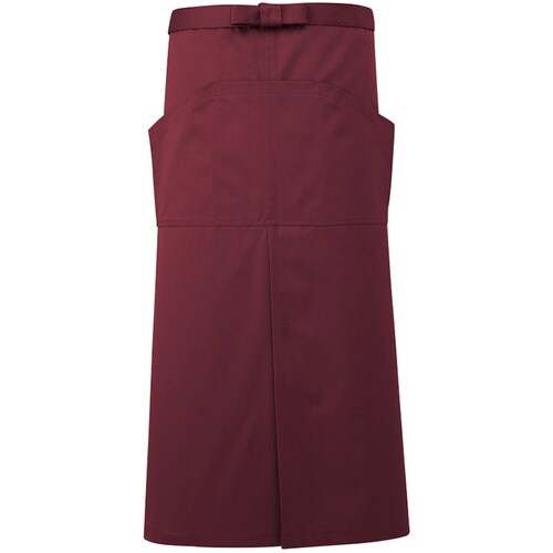 サンペックス ロング丈エプロン ボルドー L