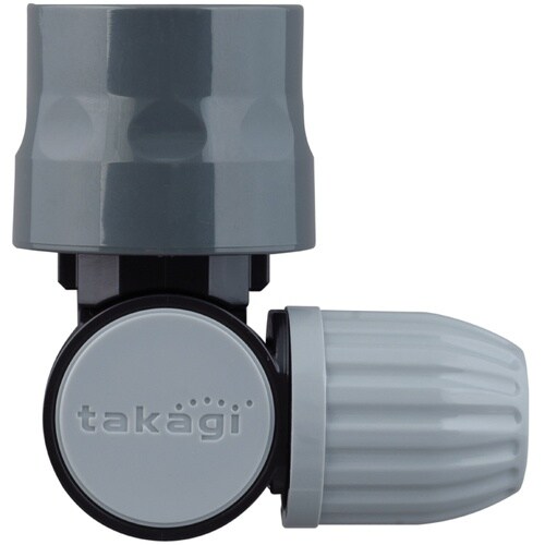 タカギ 散水パーツ 自在スリムコネクター(GY)