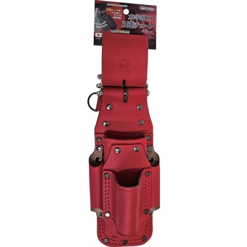 コヅチ 3連チェーン板金鋏、つかみ箸差床皮サック