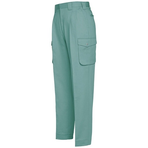 アイトス 2タックワークパンツ ターコイズ ウエス