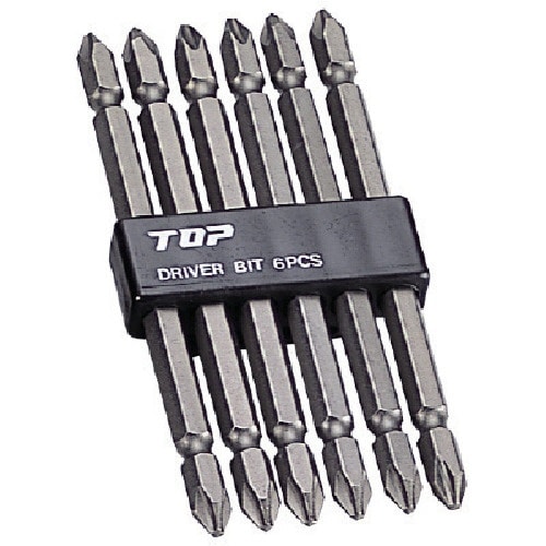 TOP ドライバビット +2×110mm6本組セッ