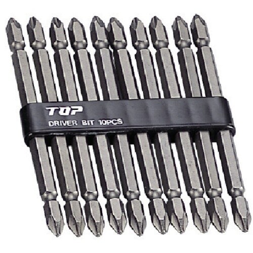 TOP ドライバビット +2×110mm10本組セ