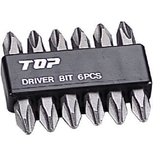 TOP ドライバビット +2×45mm6本組セット