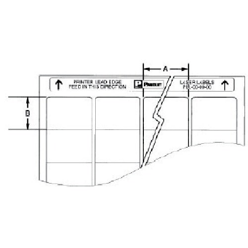 PANDUIT 熱転写プリンタ用コンポーネントラベ