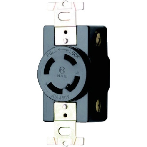 明工 引掛埋込コンセント接地3P