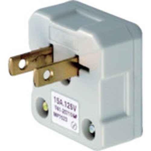 明工 L形プラグ 丸形コード用