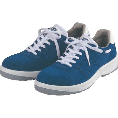 ユニット セフティスニーカーヒモ 青 男性用25c